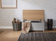 GFW Lancaster Ottoman Storage in Grey Thumbnail