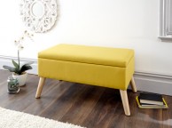 GFW Alexandra Storage Ottoman Large in Mustard Thumbnail