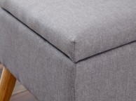 GFW Alexandra Storage Ottoman Small in Grey Thumbnail