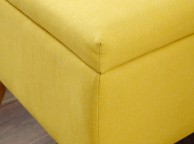 GFW Alexandra Storage Ottoman Small in Mustard Thumbnail