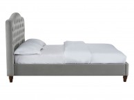 LPD Sorrento 4ft6 Double Cappuccino Fabric Bed Frame Thumbnail