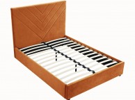 LPD Islington 4ft6 Double Orange Fabric Bed Frame Thumbnail