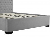 LPD Cavendish 4ft6 Double Silver Grey Fabric Bed Frame Thumbnail