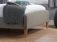 Birlea Quebec 4ft6 Double Grey Fabric Bed Frame Thumbnail