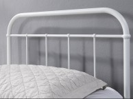 Sleep Design Bourton 3ft Single White Metal Bed Frame Thumbnail