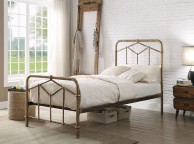 Flintshire Axton 3ft Single Metal Bed Frame In Antique Bronze Thumbnail