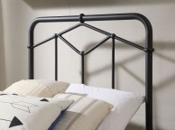 Flintshire Axton 3ft Single Black Metal Bed Frame Thumbnail