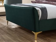 Birlea Clover 4ft Small Double Green Velvet Fabric Bed Frame Thumbnail
