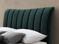 Birlea Clover 4ft6 Double Green Velvet Fabric Bed Frame Thumbnail