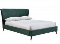 Birlea Rowan 5ft Kingsize Green Velvet Fabric Bed Frame Thumbnail