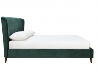 Birlea Rowan 4ft Small Double Green Velvet Fabric Bed Frame Thumbnail