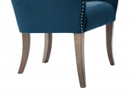 Birlea Ellis Armchair In Midnight Blue Fabric Thumbnail