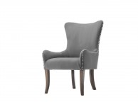 Birlea Ellis Armchair In Grey Fabric Thumbnail