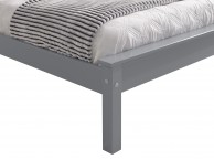 Limelight Taurus 3ft Single Grey Wooden Bed Frame With Low Foot End Thumbnail