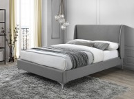 Limelight Frida 5ft Kingsize Grey Fabric Bed Frame Thumbnail