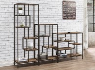 Birlea Urban Rustic Finish Medium Size Shelving Unit Thumbnail