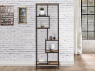 Birlea Urban Rustic Finish Tall Shelving Unit Thumbnail