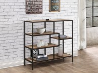 Birlea Urban Rustic Finish Wide Shelving Unit Thumbnail