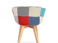 Birlea Whittaker Chair In Patchwork Fabric Thumbnail