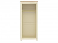 Birlea Winchester 2 Door Wardrobe In Cream And Oak Thumbnail