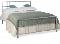 OBC Tain 5ft Kingsize Chrome Metal Headboard Thumbnail