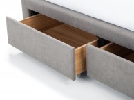 Julian Bowen Fullerton 6ft Super Kingsize Grey Fabric Storage Bed Frame Thumbnail