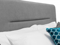 Julian Bowen Kyoto 4ft6 Double Grey Fabric Bed Frame Thumbnail