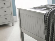 Julian Bowen Maine 4ft6 Double Dove Grey Wooden Bed Frame Thumbnail