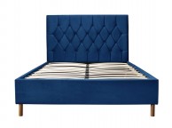 Birlea Loxley 5ft Kingsize Blue Fabric Bed Frame Thumbnail