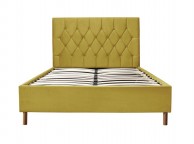 Birlea Loxley 4ft6 Double Mustard Fabric Bed Frame Thumbnail