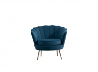 Birlea Ariel Armchair In Soft Blue Fabric Thumbnail