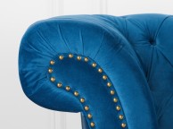 Birlea Chester 2 Seater Sofa In Midnight Blue Fabric Thumbnail