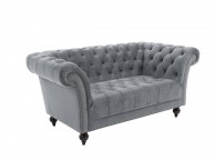 Birlea Chester 2 Seater Sofa In Grey Fabric Thumbnail