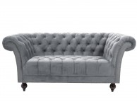 Birlea Chester 2 Seater Sofa In Grey Fabric Thumbnail