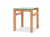 LPD Tribeca Lamp Table In White Oak Thumbnail