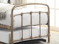 Flintshire Mostyn 3ft Single Metal Guest Bed Frame In Antique Bronze Thumbnail