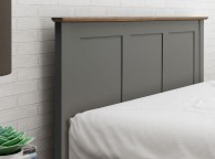 Flintshire Conway 5ft Kingsize Grey Oak Wooden Bed Thumbnail