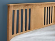 Flintshire Glynne 5ft Kingsize Solid Oak Wooden Bed Thumbnail