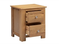 Flintshire Glynne Light Oak Bedside Thumbnail