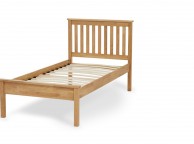 Serene Heather 3ft Single Wooden Bed Frame In Honey Oak Thumbnail