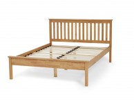 Serene Heather 5ft Kingsize Wooden Bed Frame In Honey Oak Thumbnail