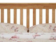 Serene Heather 6ft Super Kingsize Wooden Bed Frame In Honey Oak Thumbnail