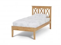 Serene Autumn 3ft Single Wooden Bed Frame In Honey Oak Thumbnail