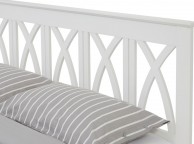 Serene Autumn 5ft Kingsize Wooden Bed Frame In Opal White Thumbnail