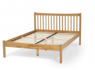 Serene Alice 4ft Small Double Wooden Bed Frame In Honey Oak Thumbnail