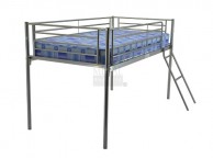 Metal Beds Midi Sleeper 3ft (90cm) Single Silver Bed Frame Thumbnail