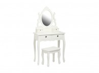LPD Antoinette Dressing Table Set In White Thumbnail