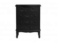 LPD Antoinette 3 Plus 2 Drawer Chest In Black Thumbnail