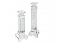 LPD Valentina Large Mirrored Candle Holder Thumbnail