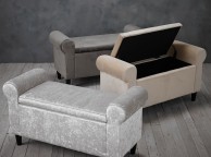 LPD Highgrove Ottoman Storage Box In Beige Thumbnail